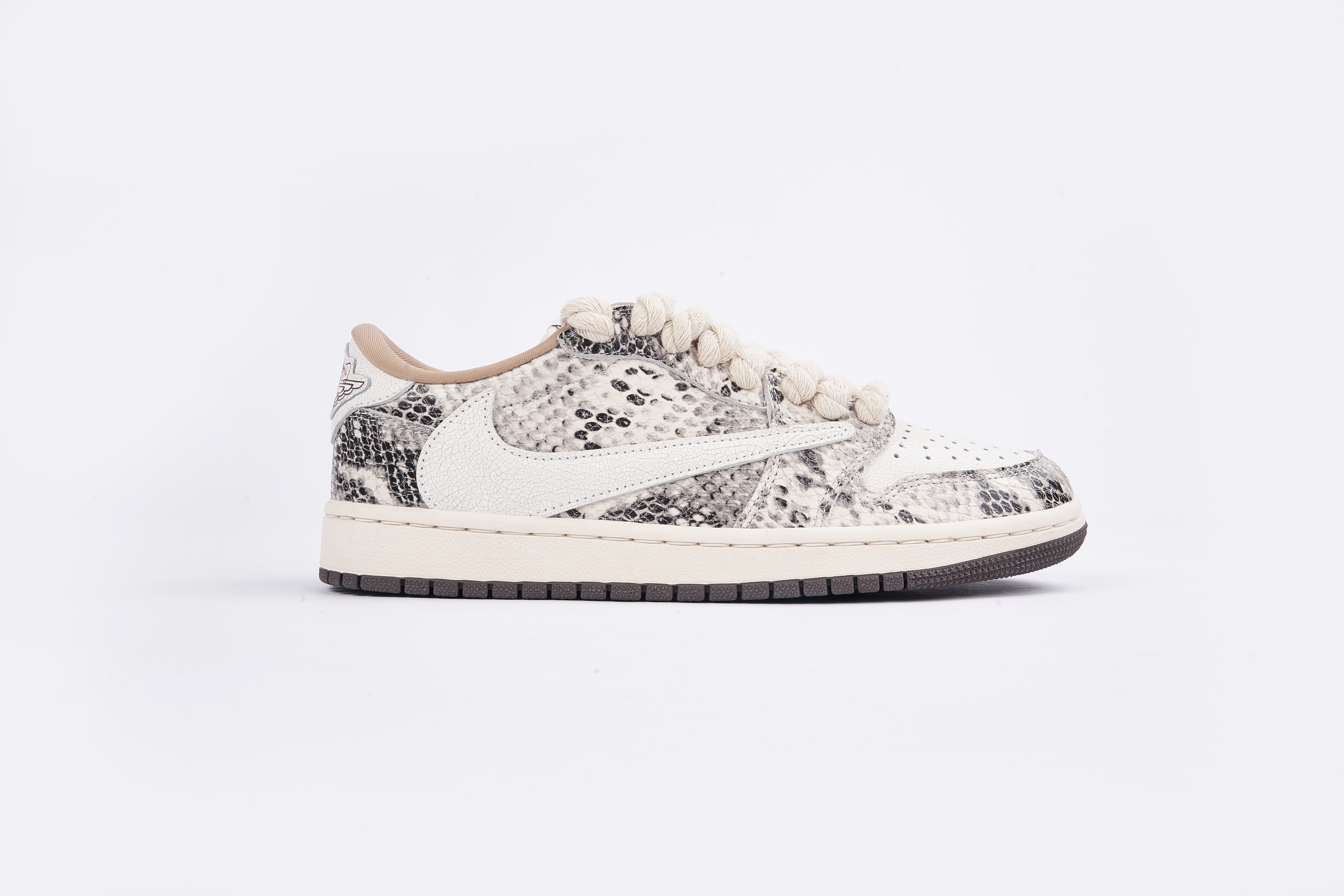 Air Jordan 1 Low Travis Scott Crackle Snake Skin