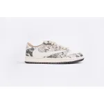 Air Jordan 1 Low Travis Scott Crackle Snake Skin