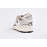 Air Jordan 1 Low Travis Scott Crackle Snake Skin