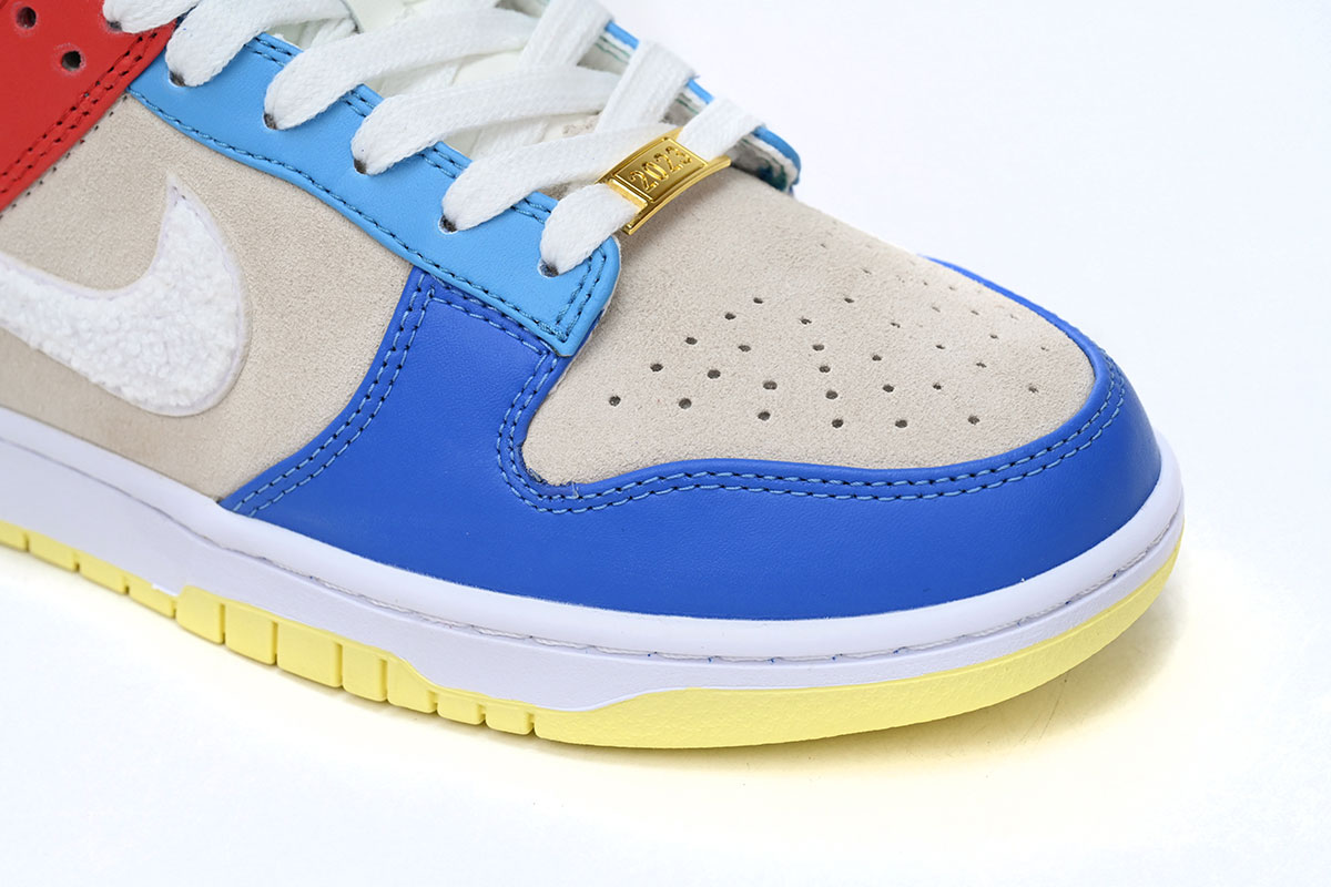 【$75 Free Shipping】Decent Quality Nike Dunk Low 'Year of the Rabbit MultiColor' FD4203-111