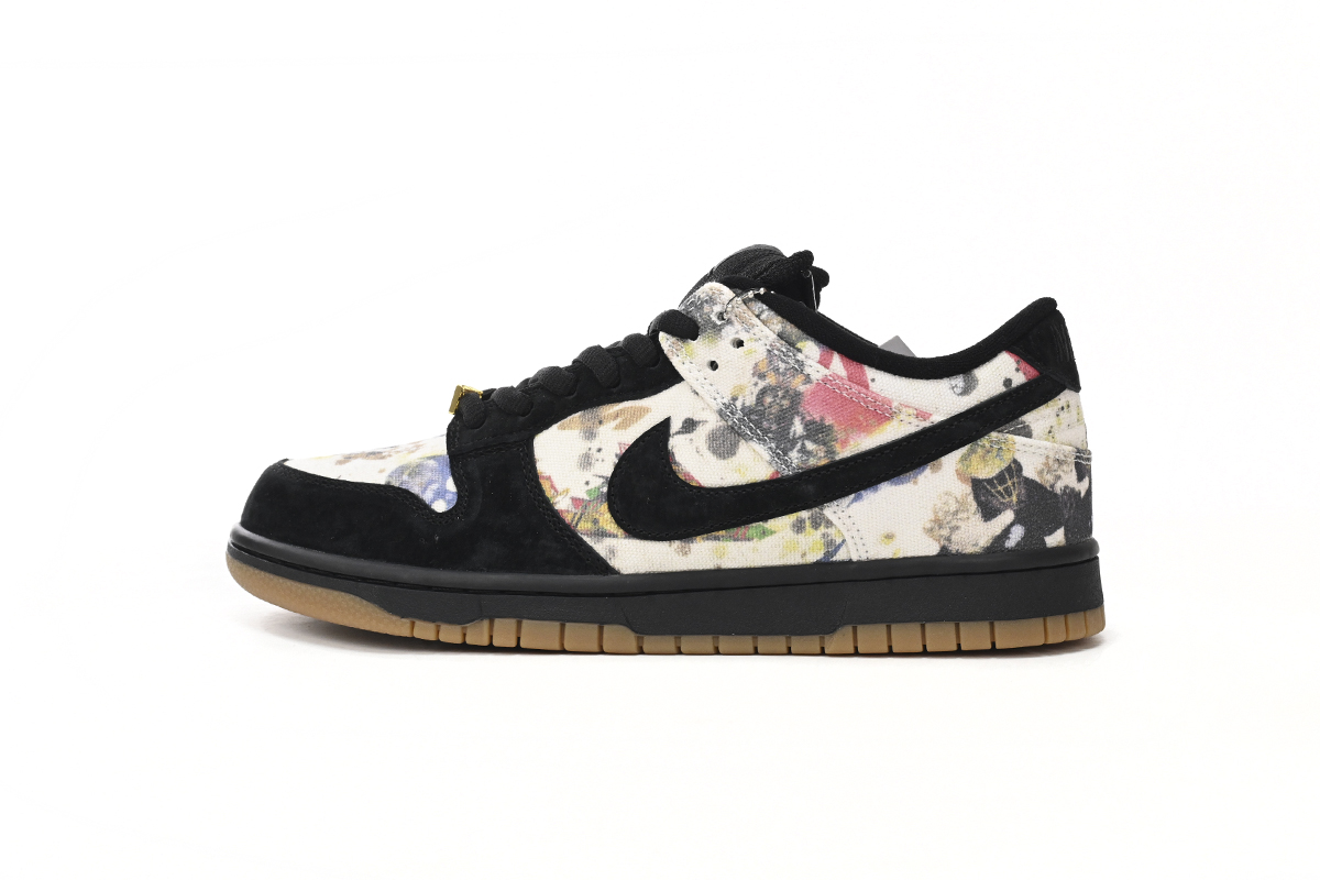 【$75 Free Shipping】Decent Quality Nike SB Dunk “Rammellzee” × Supreme FD8778-001