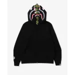 OBO  BAPE ABC Camo Shark Zip Hoodie Black