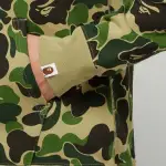 OBO  BAPE ABC Camo Shark Zip Hoodie Green