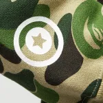 OBO  BAPE ABC Camo Shark Zip Hoodie Green