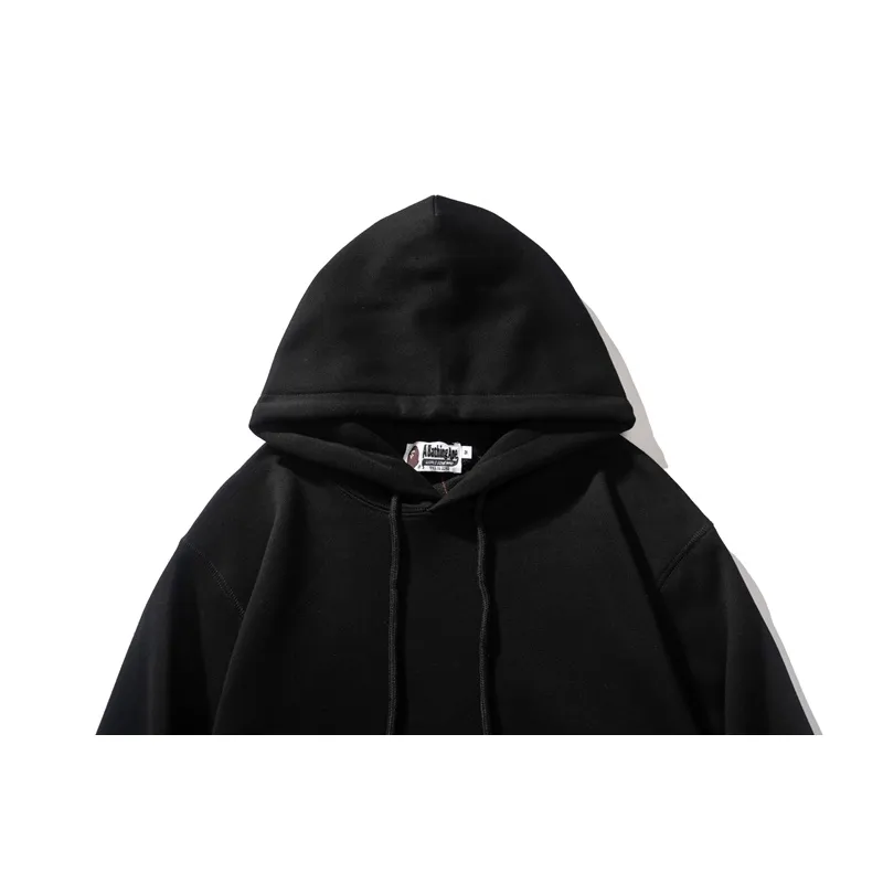 OBO  BAPE Giant Ape Head Hoodie Black