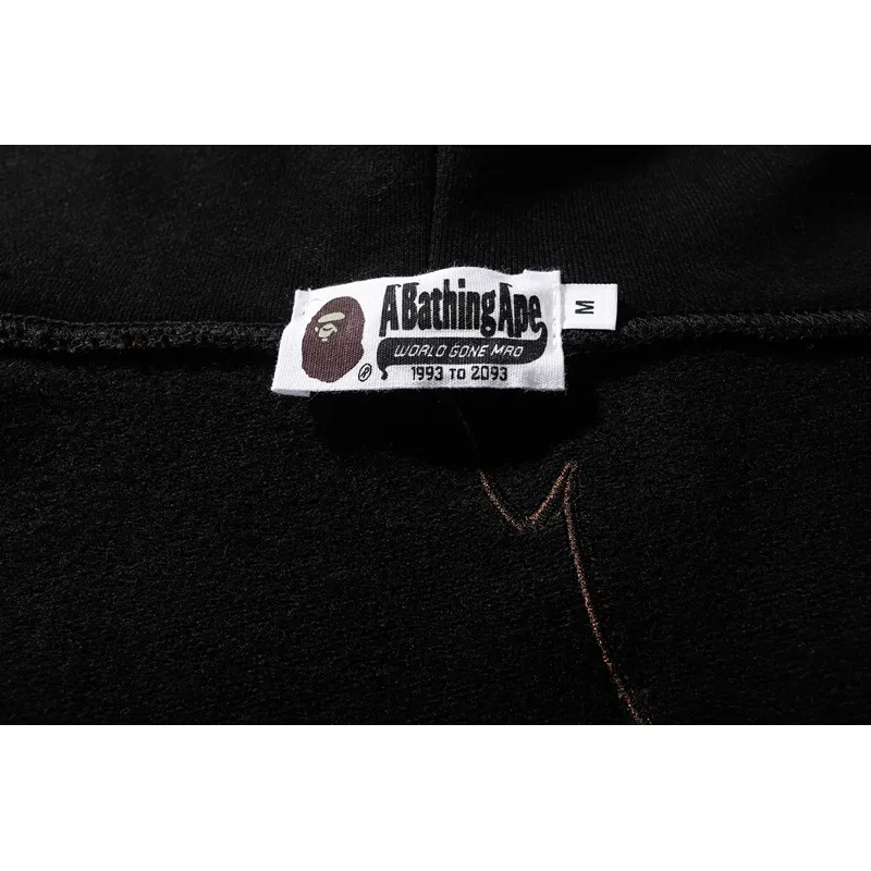 OBO  BAPE Giant Ape Head Hoodie Black