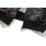 OBO  BAPE Honeycomb Transformation Camouflage Shark Hoodie Black & Pattern Black