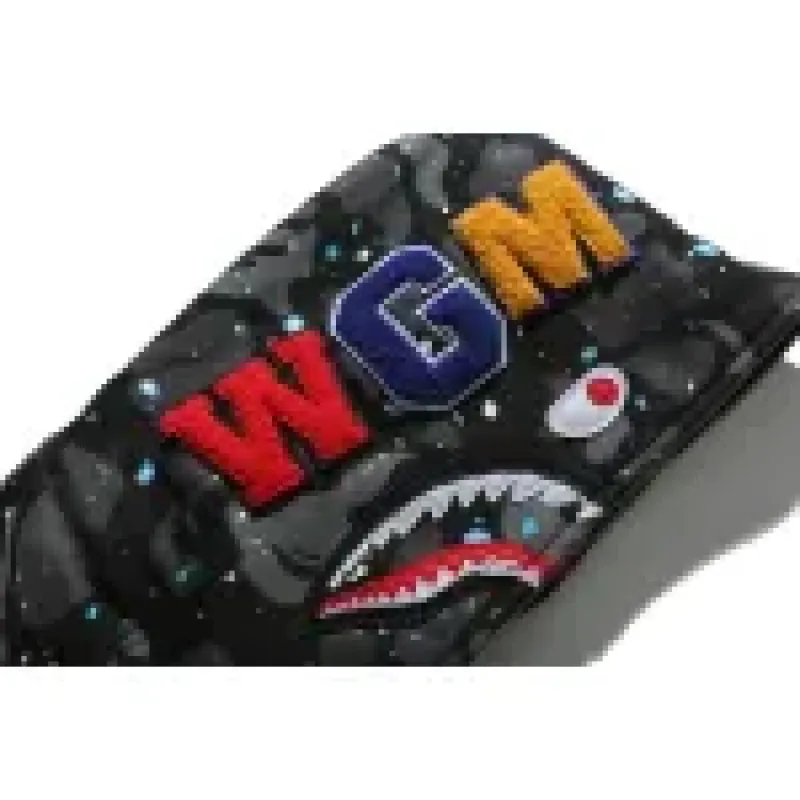 OBO  BAPE Space Camo Shark WGM Full-Zip Hoodie Black