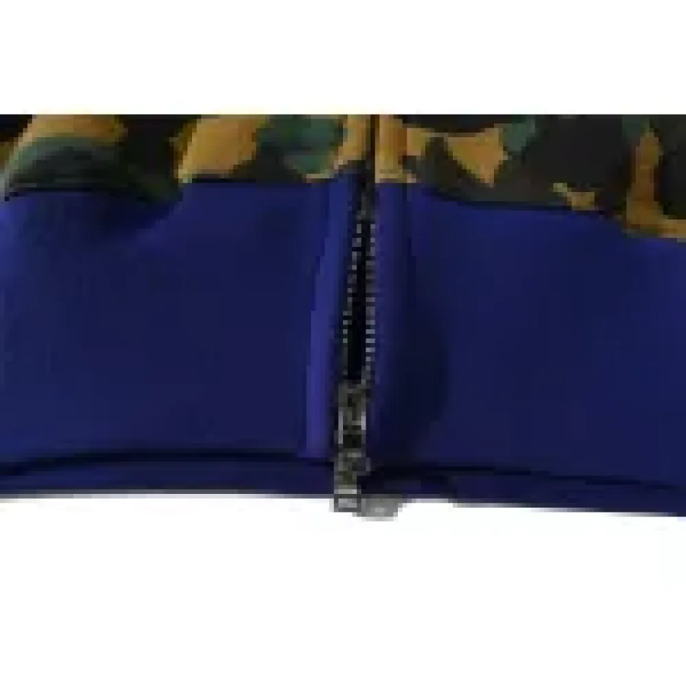 OBO  BAPE x Heron Preston Mix 1st Camo Shark Relaxed Fit Full Zip Hoodie Purple