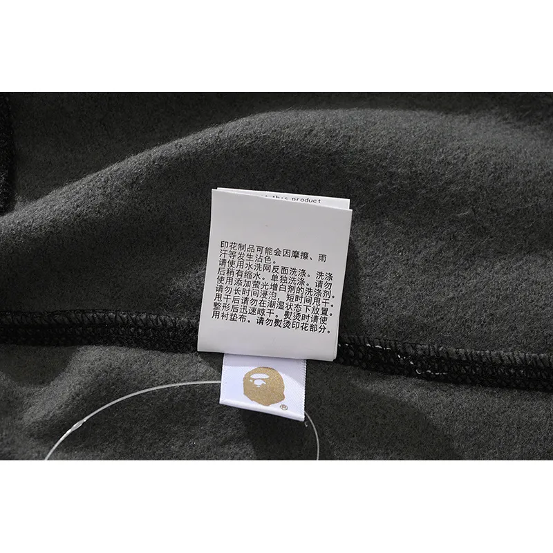 OBO  BAPE x NBHD Skull Black And Gold Hoodie