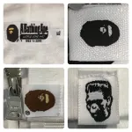 OBO BAPE Space Camo Shark Full Zip Hoodie White