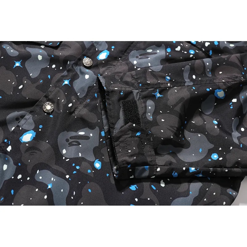 OBO  BAPE Shark Starry Sky Windbreaker