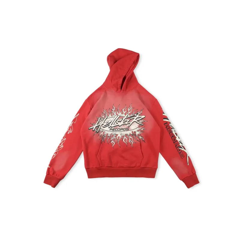 obo  H*lst*r hoodie red