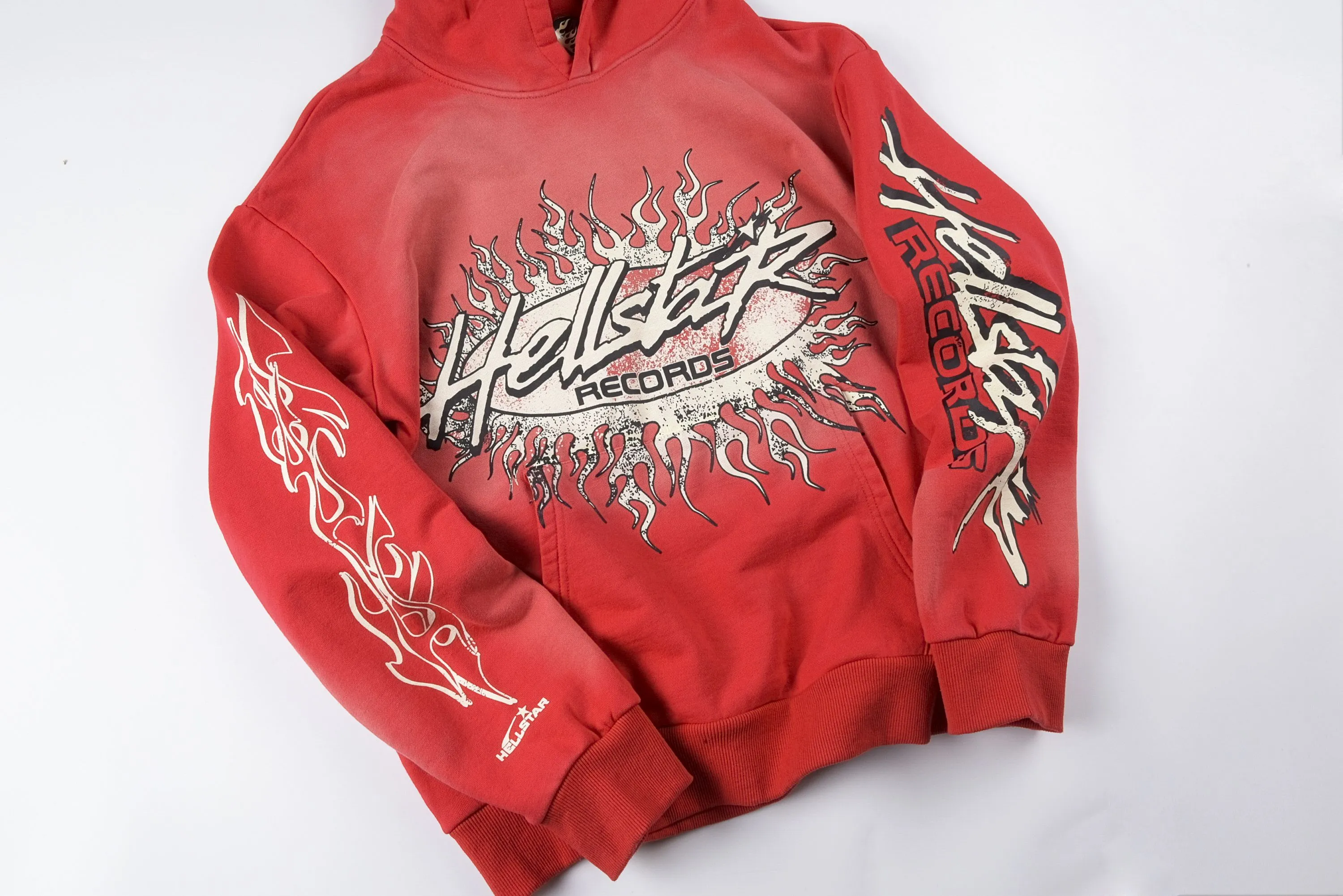 obo  H*lst*r hoodie red