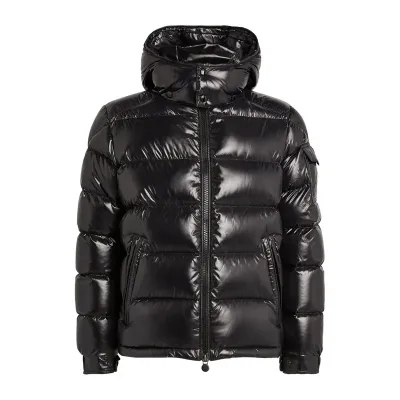 OBO (NFC) Moncler Puffer Jacket Black（for men） 01