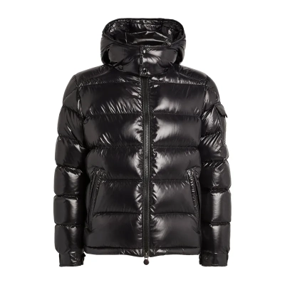 OBO (NFC) Moncler Puffer Jacket Black（for men） 01