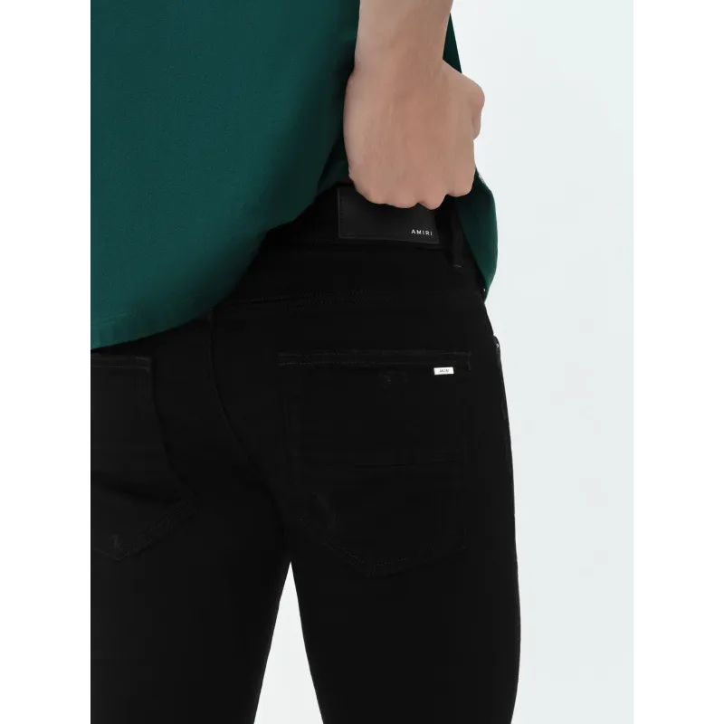 OBO Amiri Black MX1 Jeans