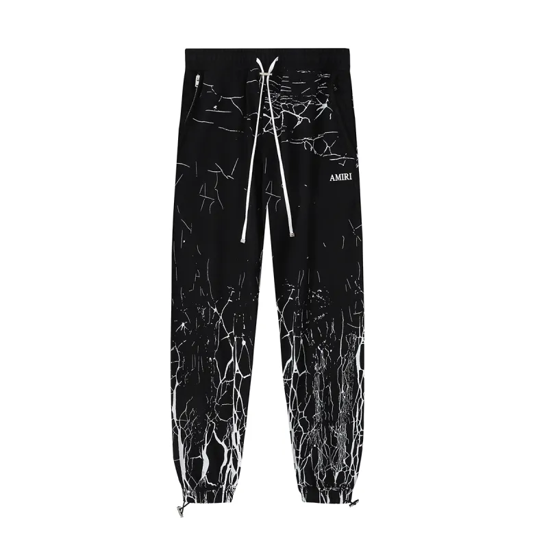 OBO Amiri Contrast Hoodie & Sweatpant Set