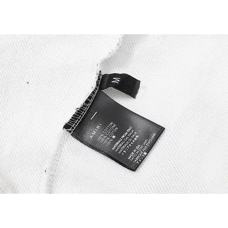 OBO Amiri Contrast Hoodie & Sweatpant Set