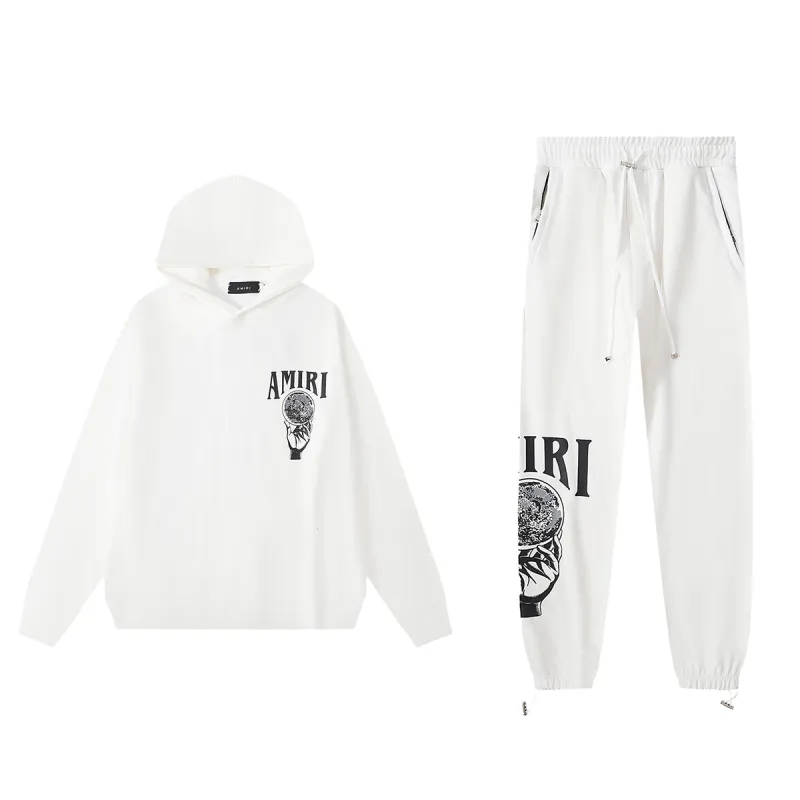 OBO Amiri Crystal Ball Print Hoodie & Sweatpant Set