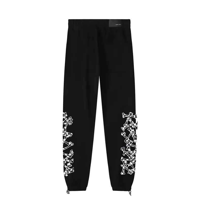 OBO Amiri Skull and Cross Arm Print Hoodie & Sweatpant Set