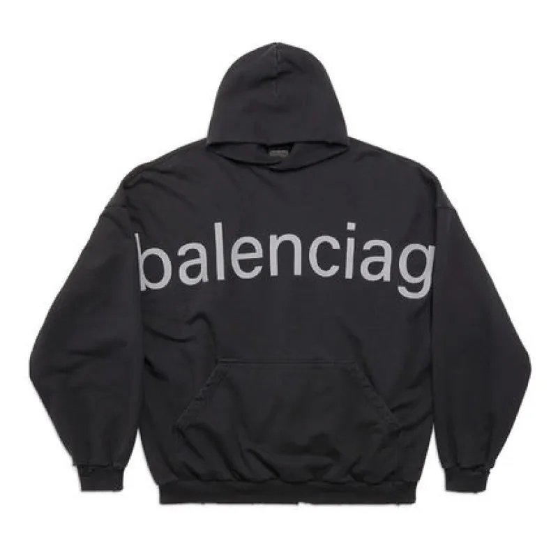 OBO BALENCIAGA Black 'Bal.com' Hoodie