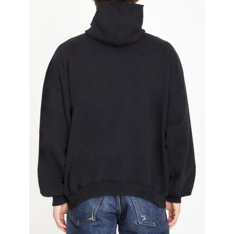OBO BALENCIAGA Black 'Bal.com' Hoodie