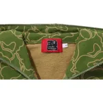 OBO BAPE 30th Anniversary Line Camo Shark Full Zip Hoodie Green