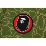 OBO BAPE 30th Anniversary Line Camo Shark Full Zip Hoodie Green