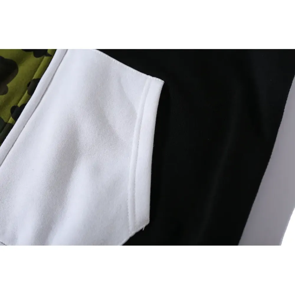 OBO BAPE And Panda Head Patchwork Hoodie