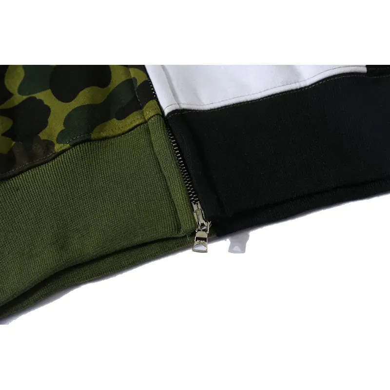 OBO BAPE And Panda Head Patchwork Hoodie