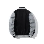 OBO BAPE CREW VARSITY JACKET Black & Red