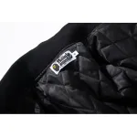 OBO BAPE CREW VARSITY JACKET Black & Red