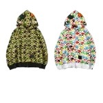 OBO BAPE Dinosaur Collaboration Camouflage Hoodie