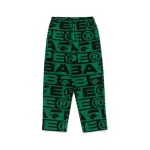 OBO BAPE FW23 Full-Print Letter Series Shark Loose Version Trousers And Sweatpants