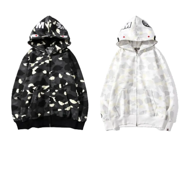 OBO BAPE Luminous Spot Camouflage Hoodie