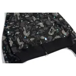 OBO BAPE Luminous Starry Sky Hoodie Black & White