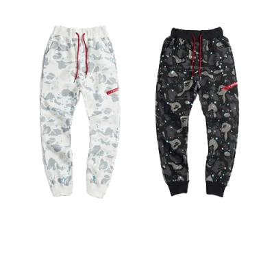 OBO BAPE Luminous Starry Sky Trousers 01