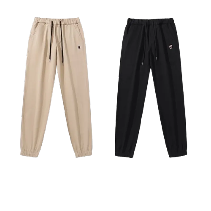 OBO BAPE Shark Head Classic Small Label Ankle Casual Pants