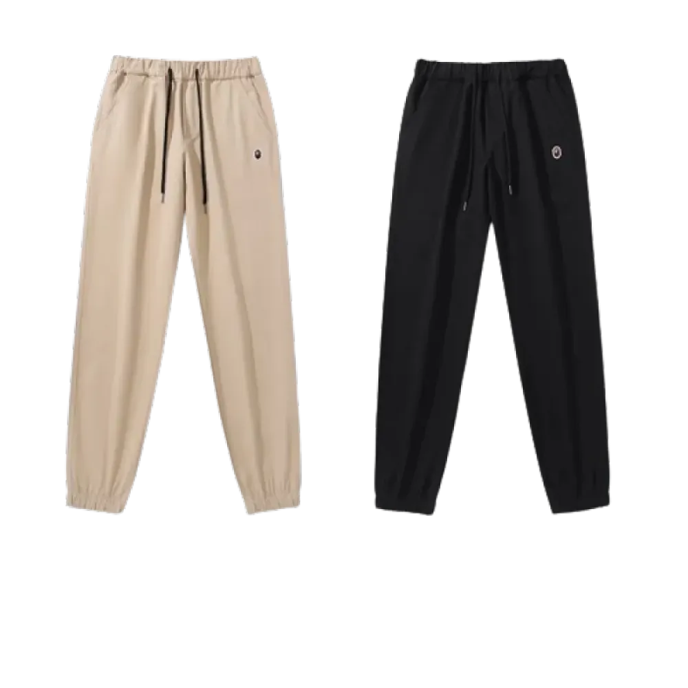 OBO BAPE Shark Head Classic Small Label Ankle Casual Pants