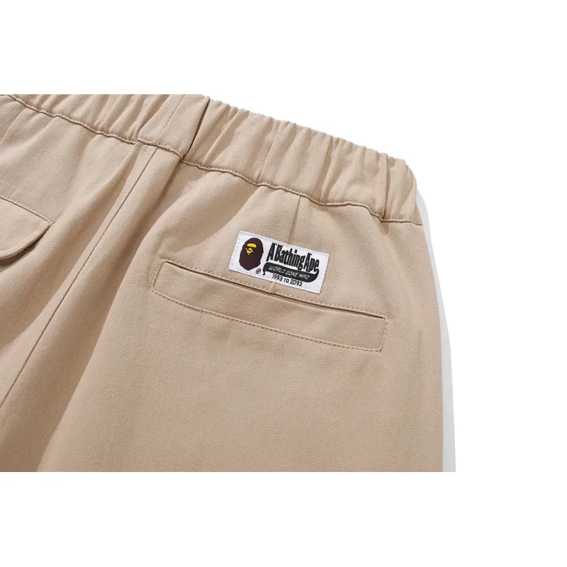 OBO BAPE Shark Head Classic Small Label Ankle Casual Pants