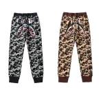 OBO BAPE Shark Head Cookie Camouflage Shark Trousers