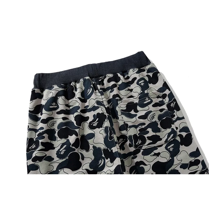 OBO BAPE Shark Head Cookie Camouflage Shark Trousers