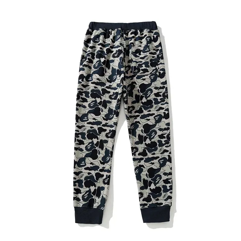 OBO BAPE Shark Head Cookie Camouflage Shark Trousers