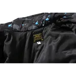 OBO BAPE Shark Starry Sky Cotton Coat Black