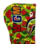 OBO BAPE Sta Camo Shark Full Zip Hoodie Green