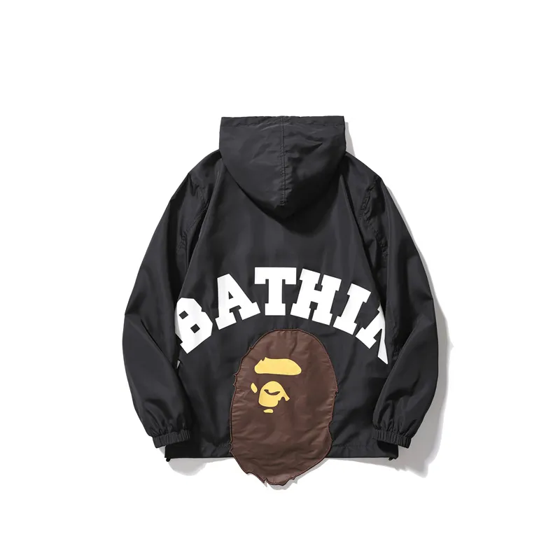 OBO BAPE Trench Coat Black