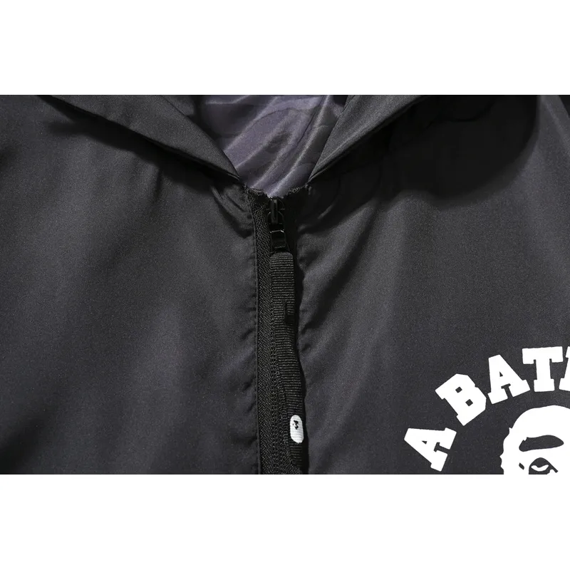 OBO BAPE Trench Coat Black