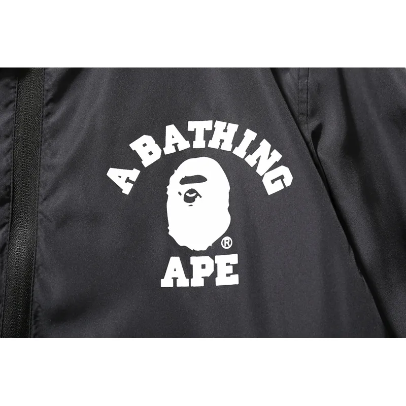 OBO BAPE Trench Coat Black