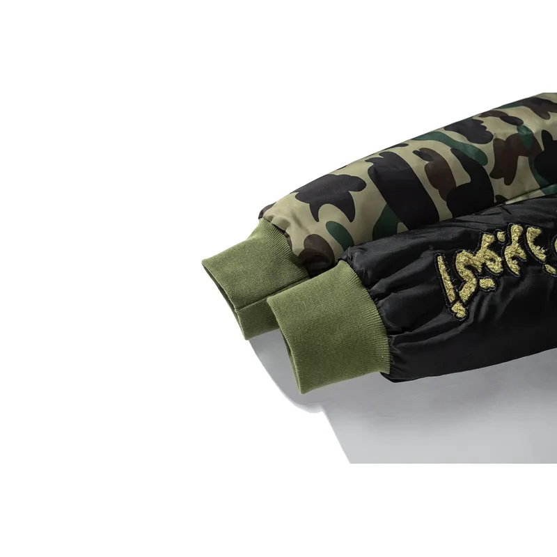 OBO BAPE x OVO Loose Fit MA-1 Jacket Camo